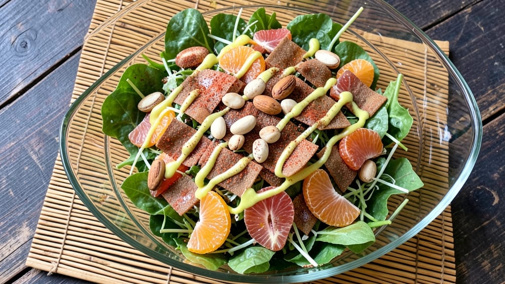 Cheesecake Factory Luau Salad Recipe: Tropical Lime-Chili Crunch Without Mayo Cling