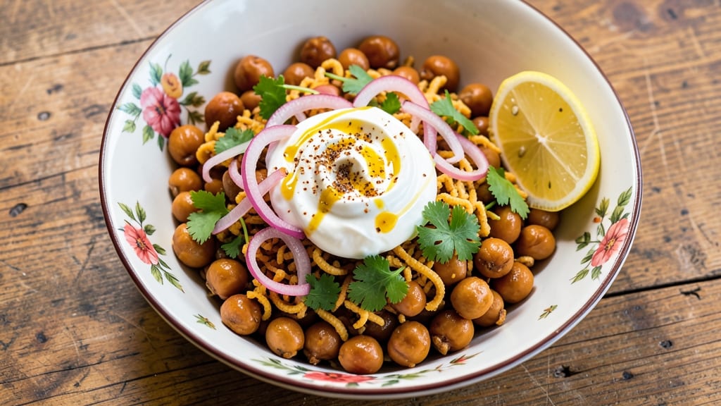 Chole Chaat Salad Recipe: Spiced Chickpea and Yogurt Crunch Fusion