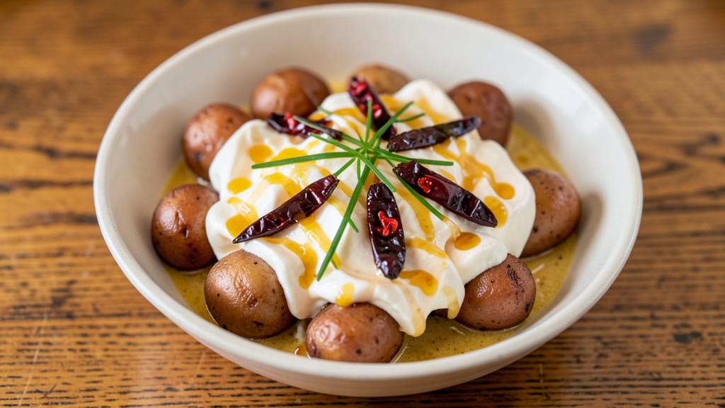 17th Street Potato Salad Recipe: Smoky Chipotle Cream Cheese Crunch