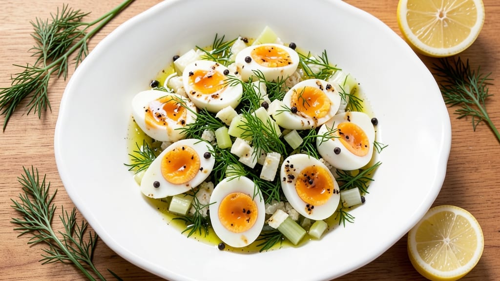 Tangy Egg Salad Recipe: Zesty Lemon-Dill Crunch Without Mayo Cling