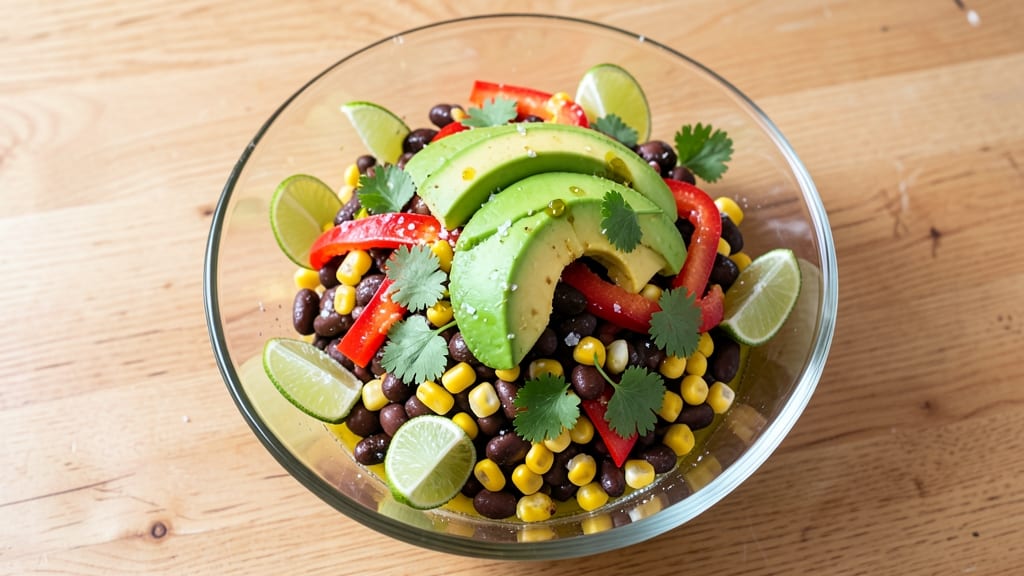 Weight Watchers Black Bean and Corn Salad Recipe: Protein-Packed Picnic Perfection