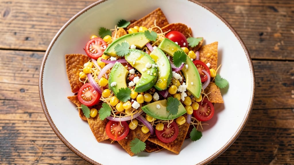 Chili Frito Corn Salad Recipe: Crunchy Tortilla Chips Meet Smoky Spice Heat