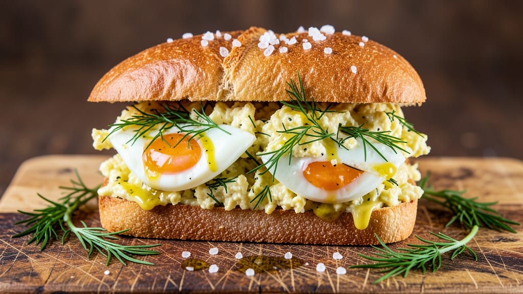 Yummy Egg Salad Sandwich Recipe: Herb-Infused Creaminess With Zero Mayo Cling