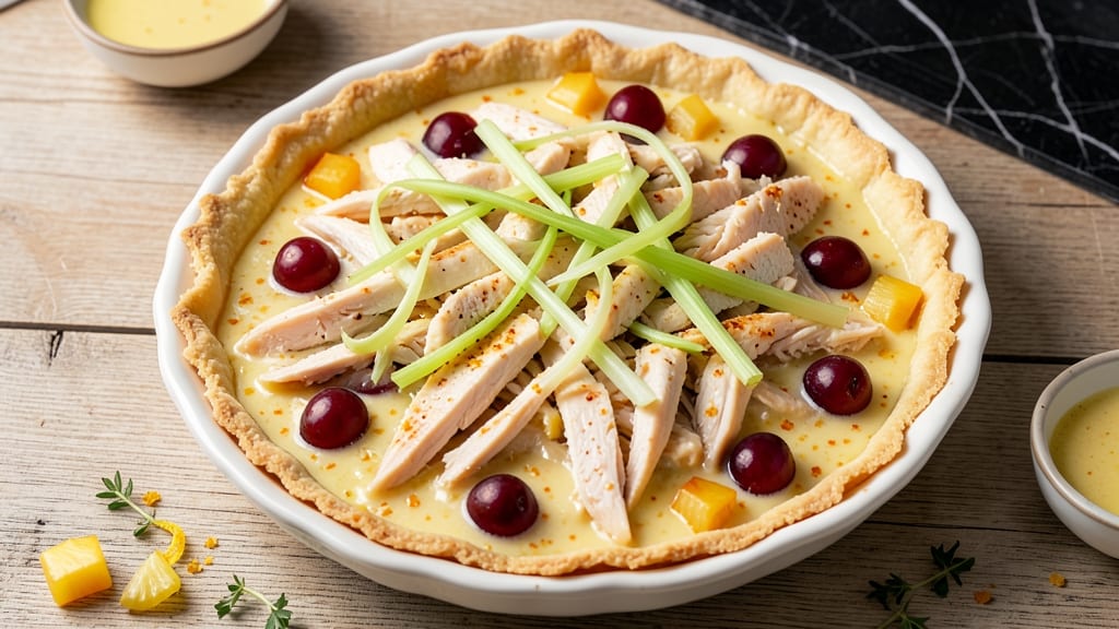 Chicken Salad Chick Pina Colada Pie Recipe: Tropical Layers of Creamy Coconut Bliss