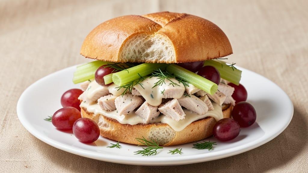 Chicken Salad Sandwich Recipe with Grapes and Celery: Juicy Bites and Sweet-Tart Balance