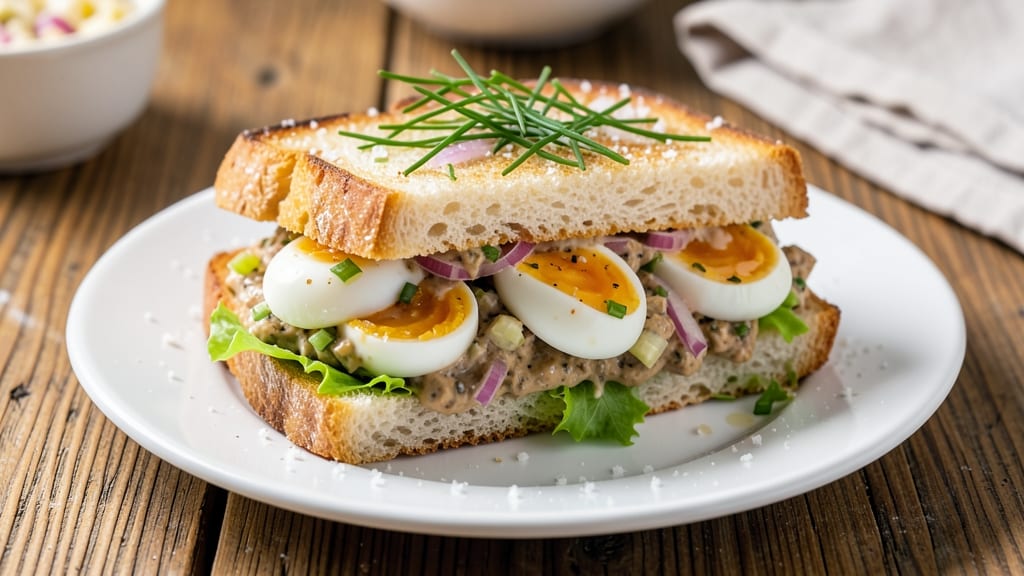 Tasty Egg Salad Sandwich Recipe: Fluffy Yolk-Packed Bites With Zero Mayo Slip