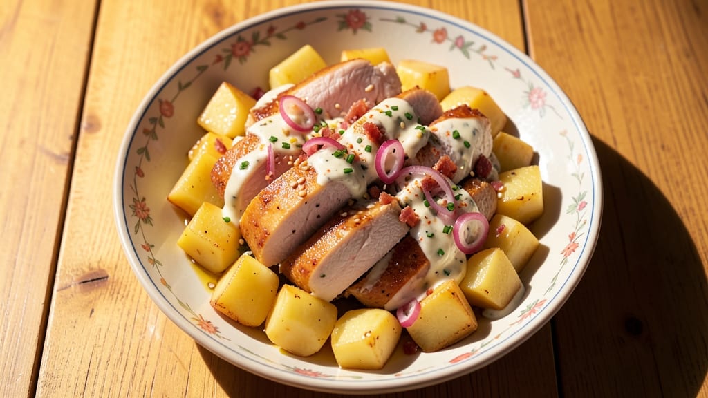 Philippine Chicken Potato Salad Recipe: Tropical Twist With Tangy Vinegar Dressing