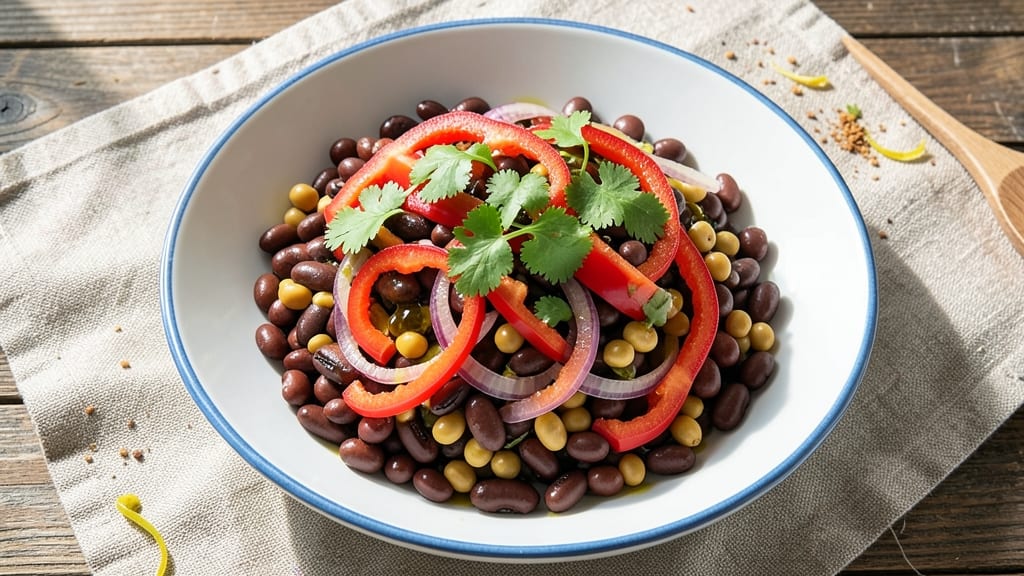 3 Bean Salad Recipe With Black Beans: Bold Spice and Crunch in Every Bite