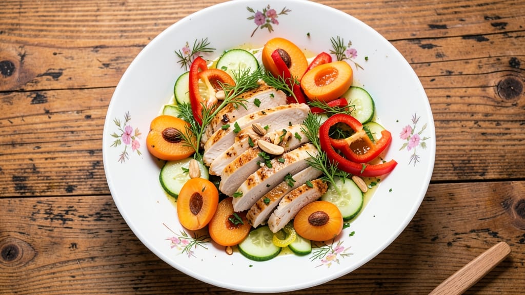 Central Market Apricot Chicken Salad Recipe: Sweet-Tart Fruit Crunch With Creamy Herb Base