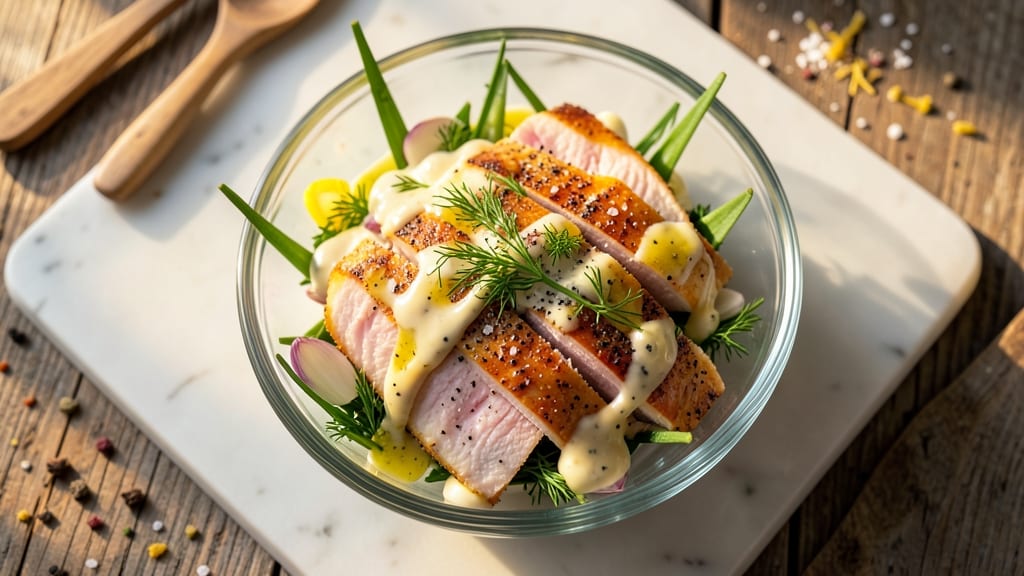 Carb-Free Chicken Salad Recipe: Lemon-Dill Mayo That Stays Fresh for Days