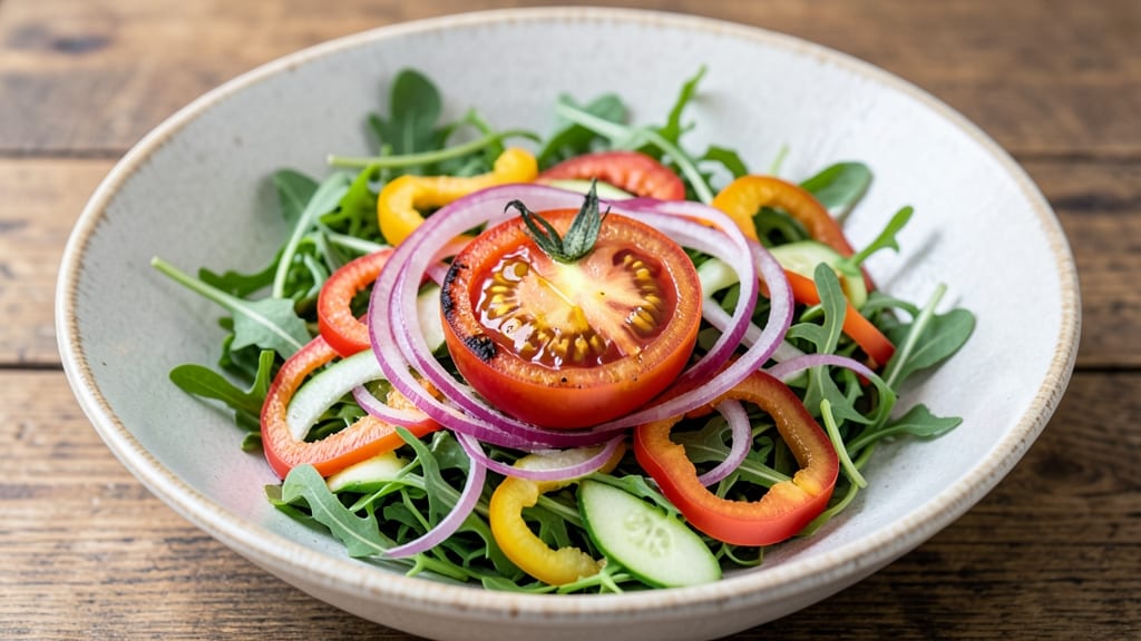 Colorific Salad Recipe: Vibrant Layered Crunch Without Mayo Cling