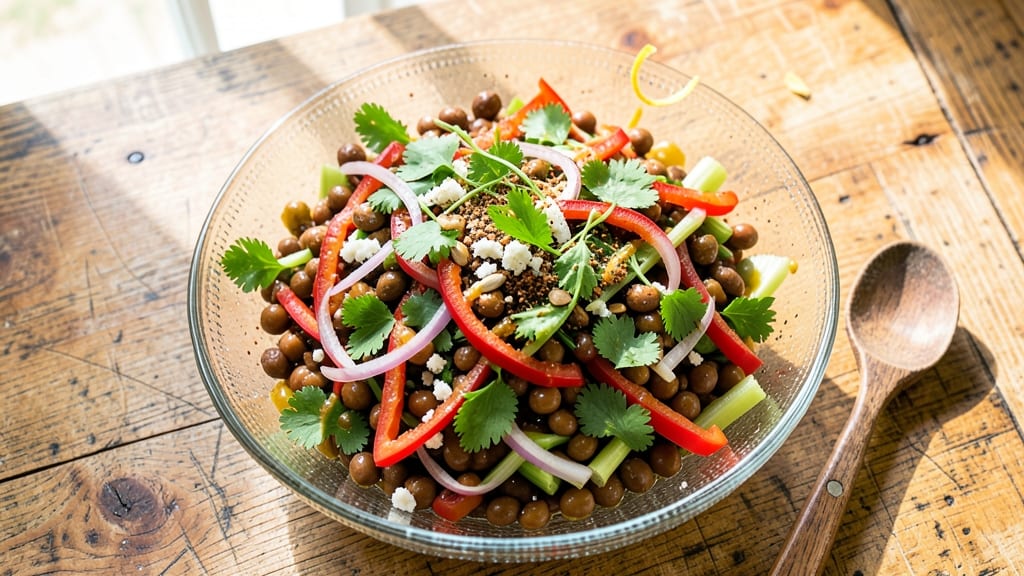 Cold Black Eyed Peas Salad Recipe: Herb-Infused Crunch With Zero Mayo Cling