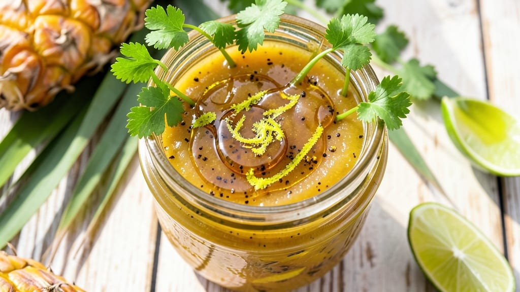 Aloha Salad Dressing Recipe: Tropical Brightness With Pineapple Zing