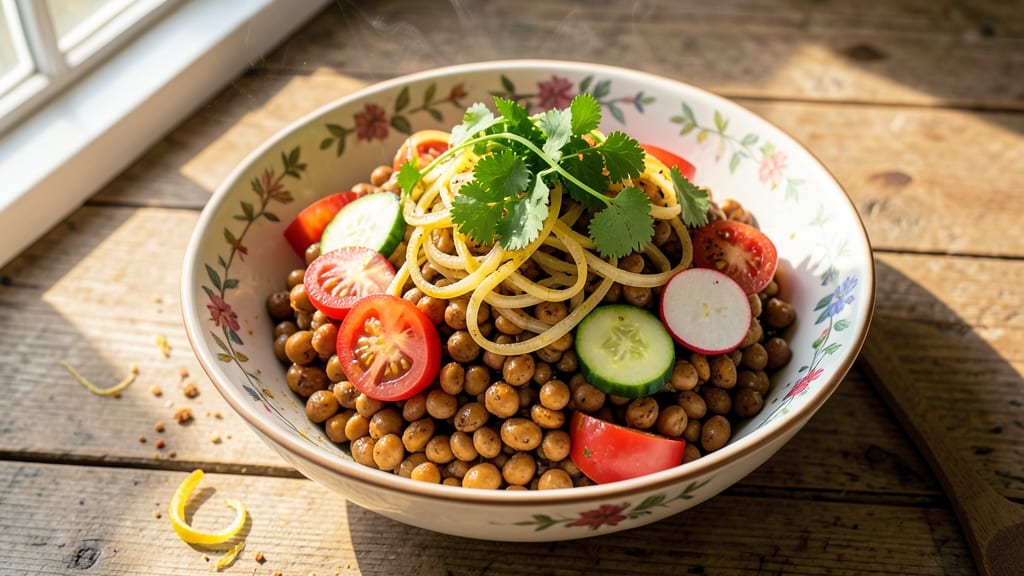 Chana Dal Salad Recipe: Spiced Chickpea Lentil Crunch With Cool Cucumber Zing