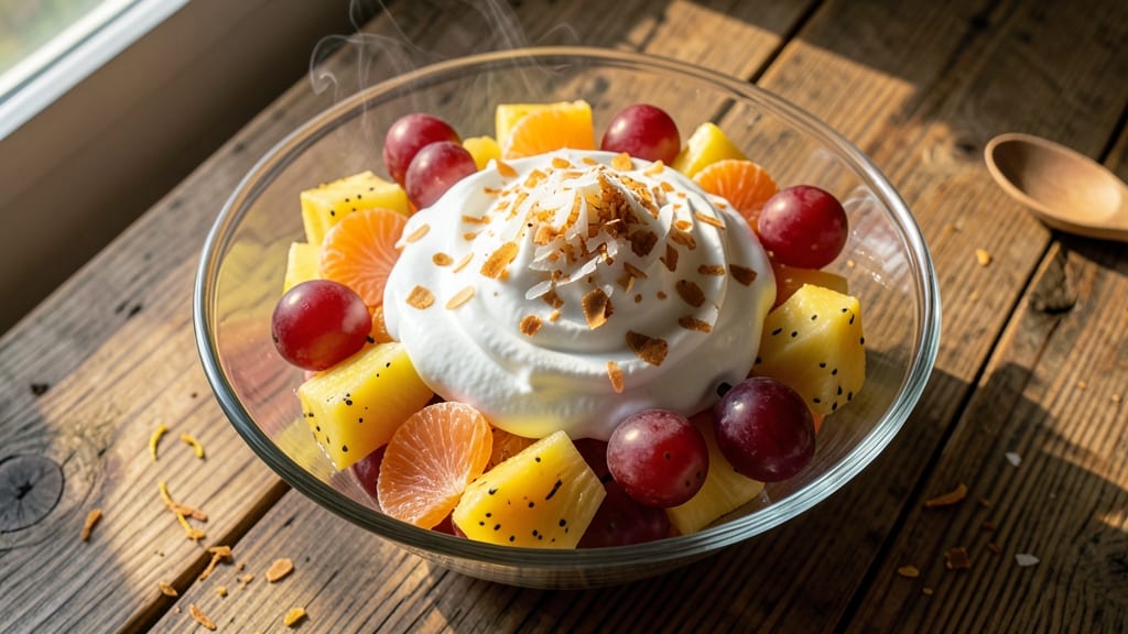Citrus Ambrosia Salad Recipe: Zesty Layers of Creamy Orange and Tangy Fruit Bliss
