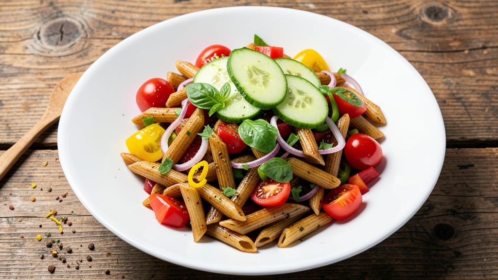 Cold Pasta Primavera Salad Recipe: Bright, Crunchy, and Packed With Veggie Vibrancy