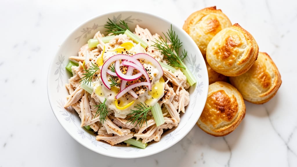 Chicken Salad Puffs Recipe: Golden Bites with Crispy Tortilla Crunch