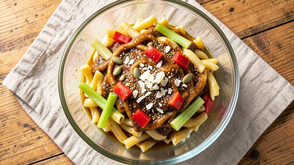 Chipotle Pasta Salad Recipe: Smoky Spice and Crunchy Celery Crowns