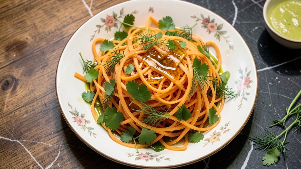 Carrot Salad Recipe: Sweet-Tart Crunch With Fresh Herb Zing