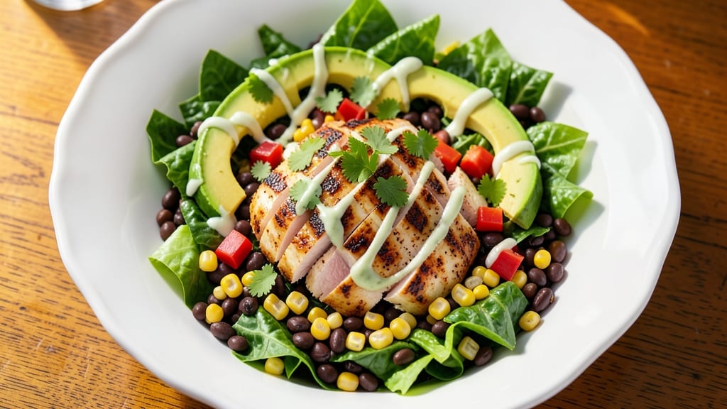 Columbian Restaurant-Style Salad Recipe: Layered Crunch and Tangy Lime Dressing