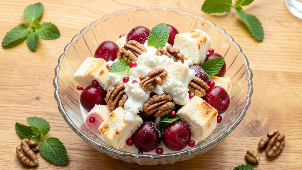 Cherry Marshmallow Salad Recipe: Sweet-Tart Crunch With Juicy Fruit Fusion