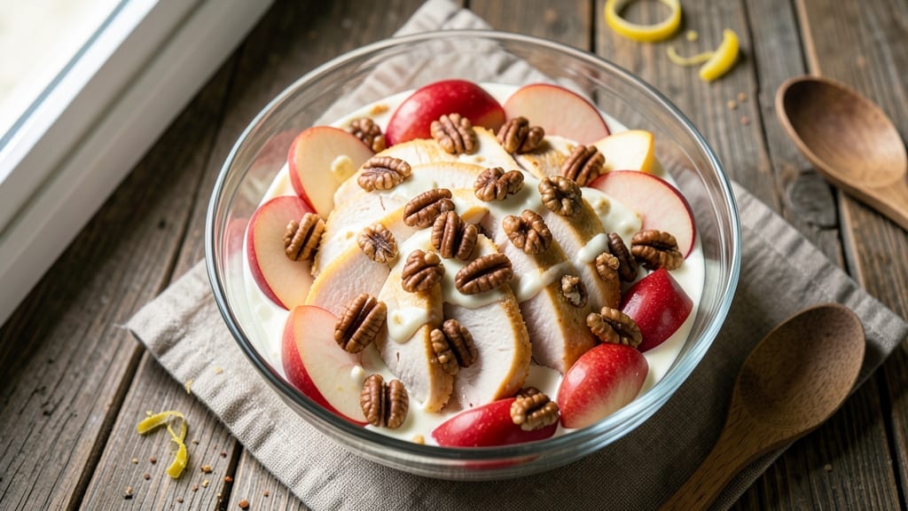 Chicken Salad Recipe With Apples and Nuts: Crisp Apple Bites and Toasted Nut Magic