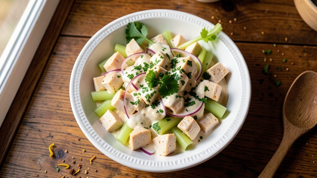 Chicken Salad Recipe With Ranch Dressing Mix: Juicy Chicken and Cool Ranch Harmony