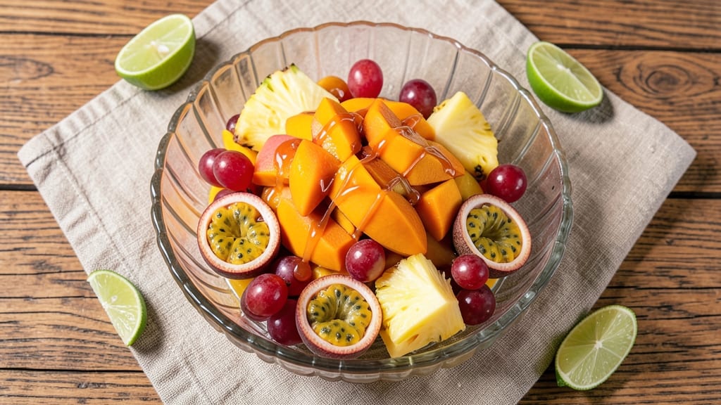 African Fruit Salad Recipe: Tropical Vibrancy with Citrus and Spice Zing