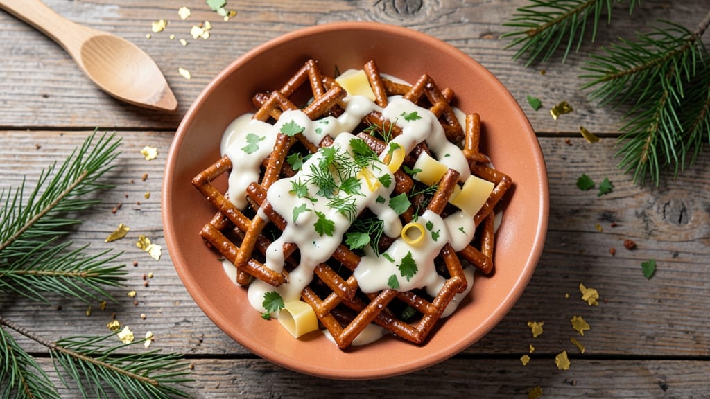 Christmas Pretzel Salad Recipe: Festive Crunch Meets Creamy Herb Cheese Bliss