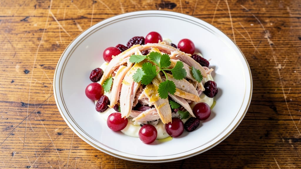 Chicken Salad Recipe With Grapes and Cranberries: Sweet-Tart Balance in 15 Minutes