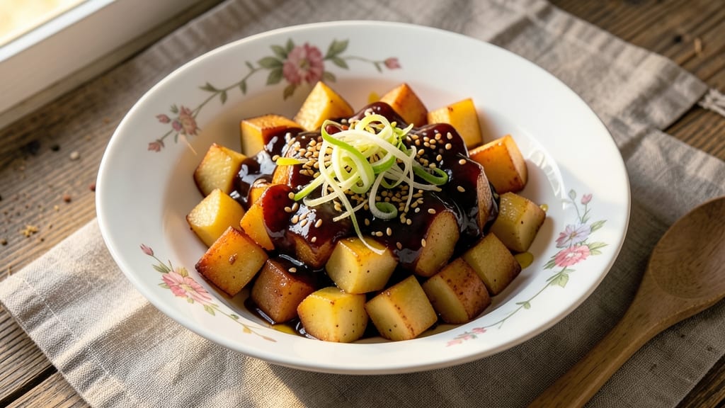 Chinese Potato Salad Recipe: Sesame-Ginger Crunch With Umami Depth