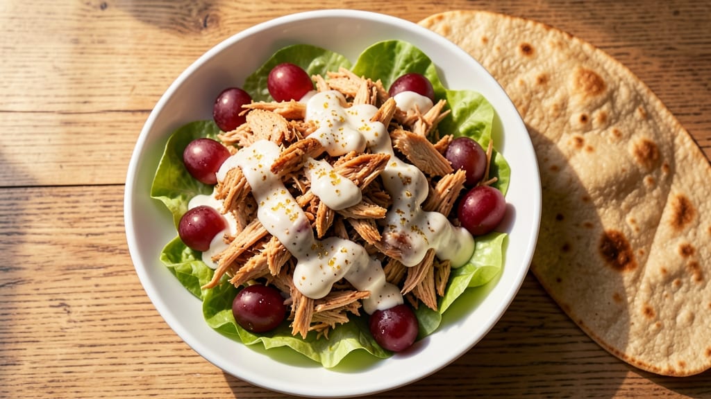 Chicken Salad Wraps With Grapes Recipe: Sweet-Tart Crunch for Picnic-Friendly Elegance