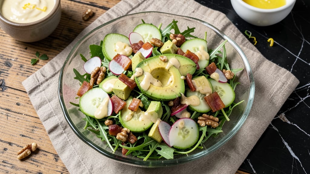 Chopped Salad Recipe Keto: Zero-Carb Crunch With Creamy Avocado Base