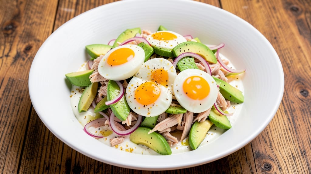 Chicken Avocado Egg Salad Recipe: Creamy Avocado Twist on Classic Lunchbox Favorite