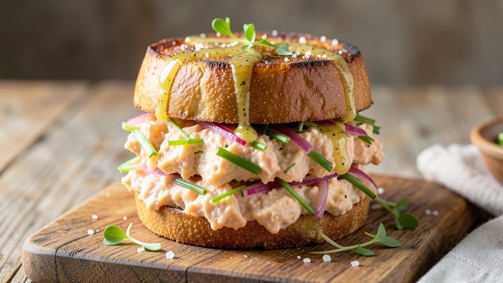 Tofu Egg Salad Sandwich Recipe: Crisp Celery Crowns and Fluffy Plant-Based Creaminess