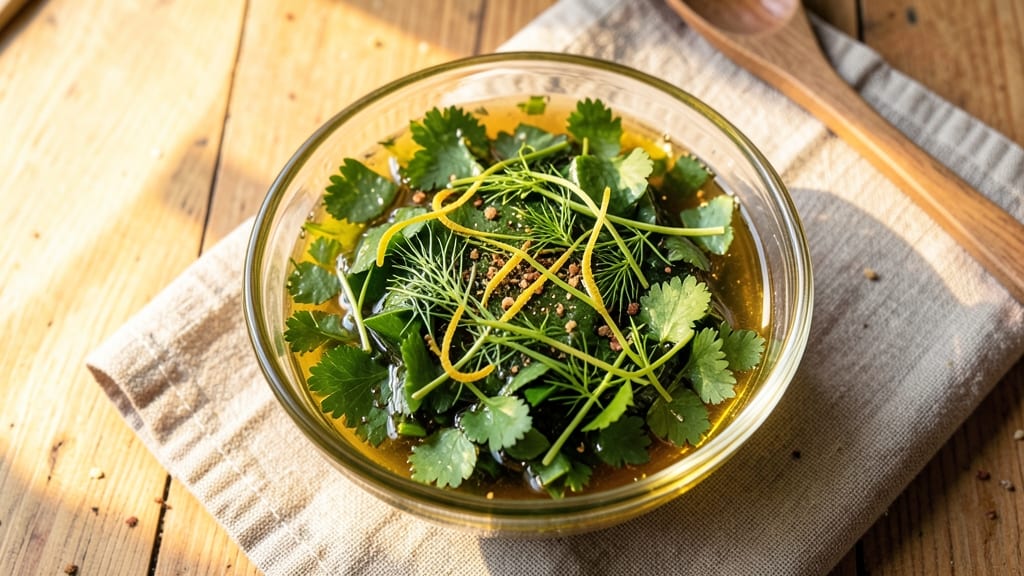 Casa De Luz Salad Dressing Recipe: Herb-Infused Balance of Tangy and Sweet