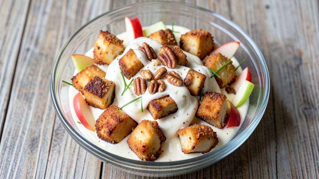 Chick-Fried Chicken Salad Recipe Hacks: Crispy Chicken Bites with Celery Crown Crunch