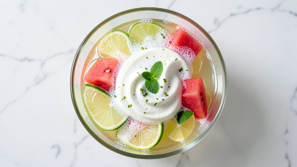 7 up Salad Recipe with Cream Cheese: Crisp Celery Crowns and Citrus-Lime Zing