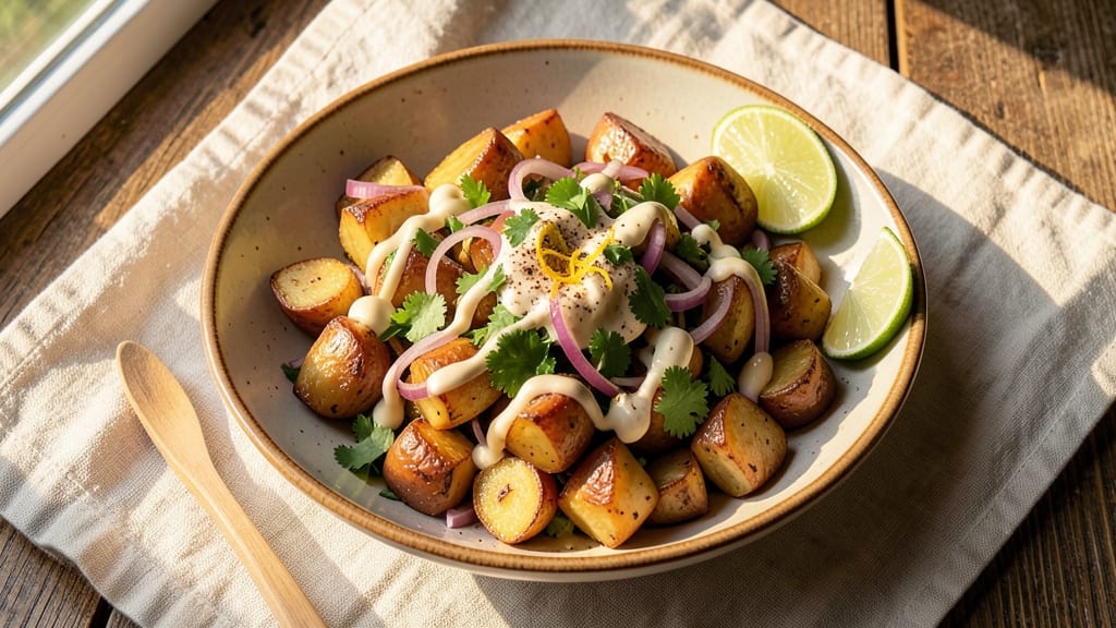 Chamorro Potato Salad Recipe: Smoky Vinegar and Citrus Brightness
