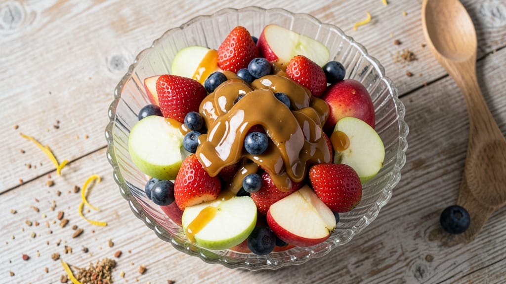 Caramel Apple Fruit Salad Recipe: Sweet-Tart Crunch With Zero Mayo Cling