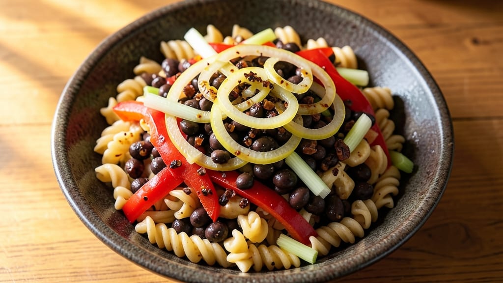 African American Pasta Salad Recipe: Smoky Chipotle and Herb Cheese Crunch