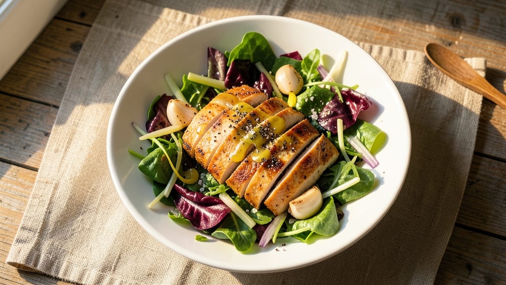 131 Main Top Chop Salad Recipe: Bold Celery Crowns and Zesty Herb Vinaigrette