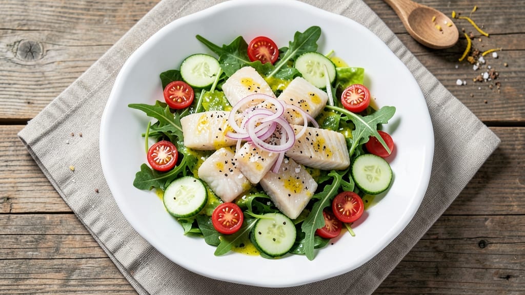 Ceviche Salad Recipe: Zesty Citrus-Marinated Fish with Crisp Greens