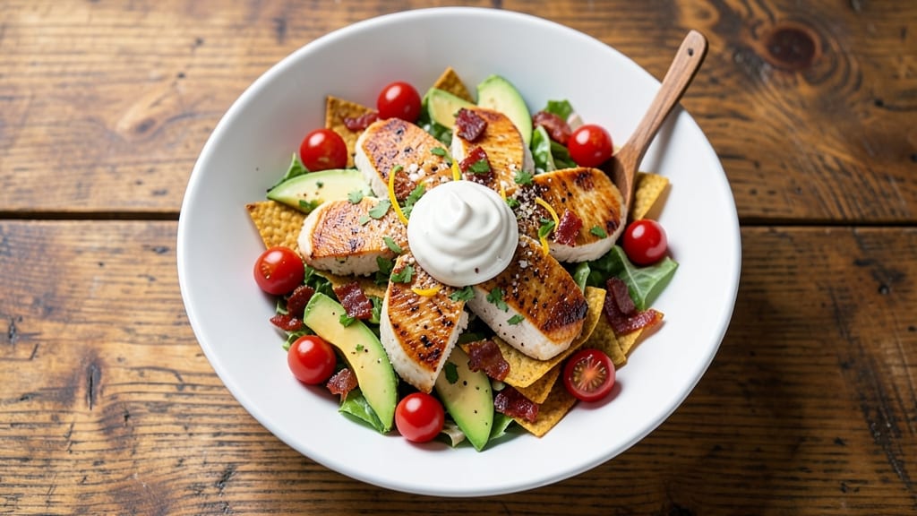 Chili's Southwestern Cobb Salad Recipe: Crispy Tortilla Strips and Smoky Chipotle Ranch Fusion