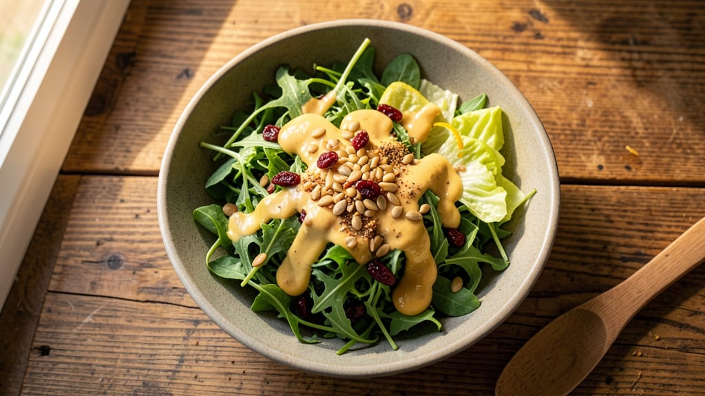 All Green Salad Recipe: Peppery Arugula and Citrus Brightness