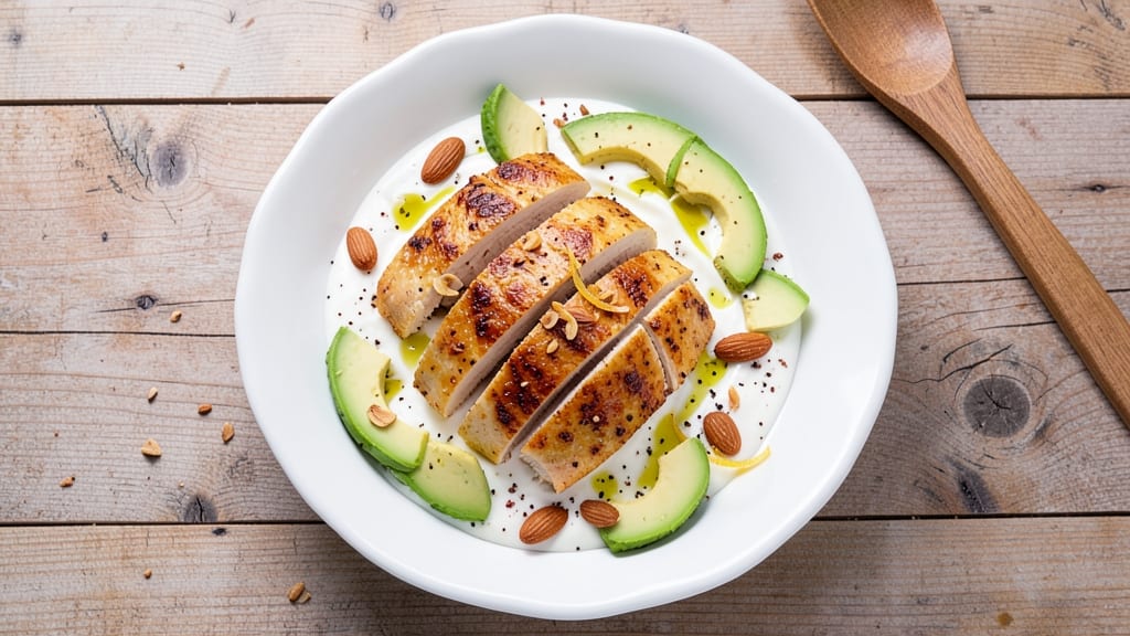 Chicke Salad Recipe: Juicy Shredded Chicken with Toasted Almond Crunch