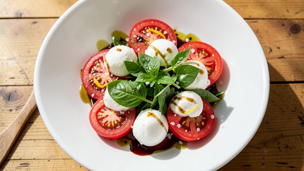Caprese Salad Recipe Giada: Tomato-Mozzarella Elegance in 15 Minutes