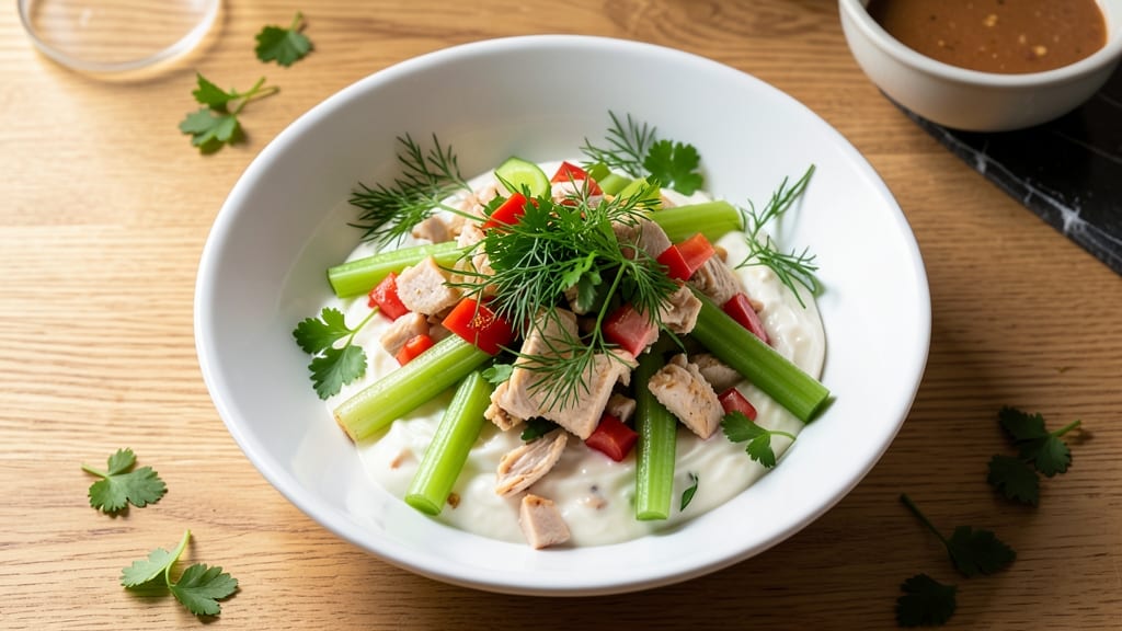 Chicken Salad Food Processor Recipe: Ultra-Creamy Texture Without Mayo Cling