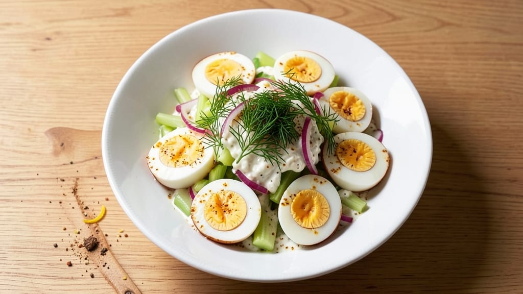 Chopped Egg Salad Recipe: Herb-Infused Creaminess With Zero Mayo Cling