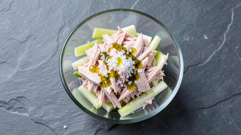 Carnivore Diet Tuna Salad Recipe: Zero-Carb Crunch With Just Mayo and Celery Crowns